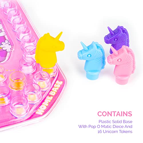 Image of RATNA's Unicorn Bubble Trouble Board Game Dice Roller For Kids 4 Years +|Pack Of 1, Multicolor