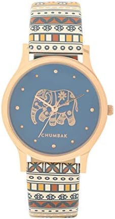 Teal by Chumbak Carnival Elephant Wrist Watch, multicolour, strap