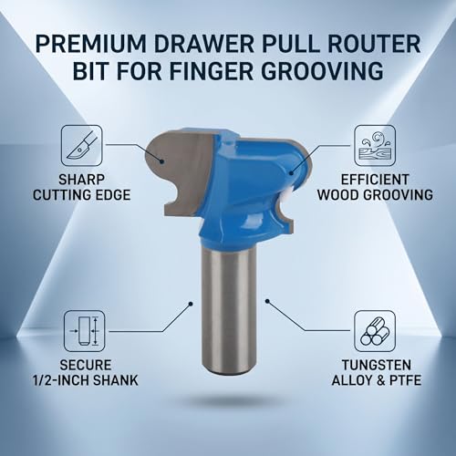 Fraise à défoncer anti-vibration en tungstène pour éviter les éclats - 6