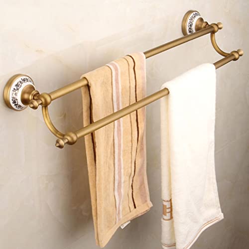 Porte-serviettes de salle de bain et de bain en porcelaine style européen vintage