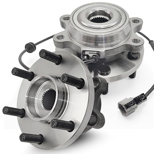 Pair 515065 4WD Front Wheel Bearing Hub Assembly Compatible with