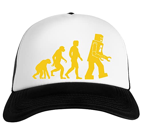 Luxogo Robot Evolución Gorra De Béisbol Unisex Baseball Snapback Cap