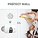 Ecoey 4-Piece Set of Magnetic - Magnetic Smoke Detector Installation Tool with 3M Glue, Lation-No Drilling or Screws Required-Fireproof-Installation Tools, GS571E, 4 Packs