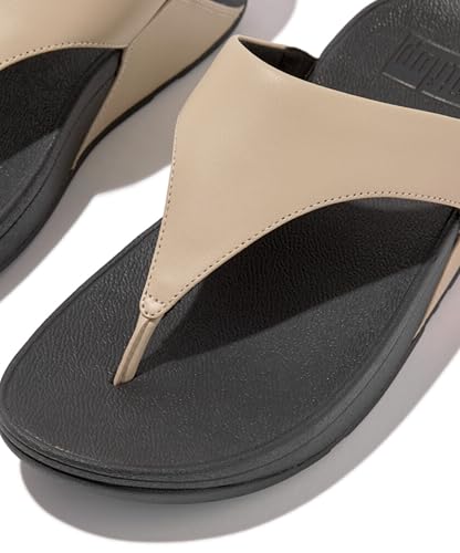 Image of FitFlop Women's Flip Flop Sandal, Latte Beige, 8