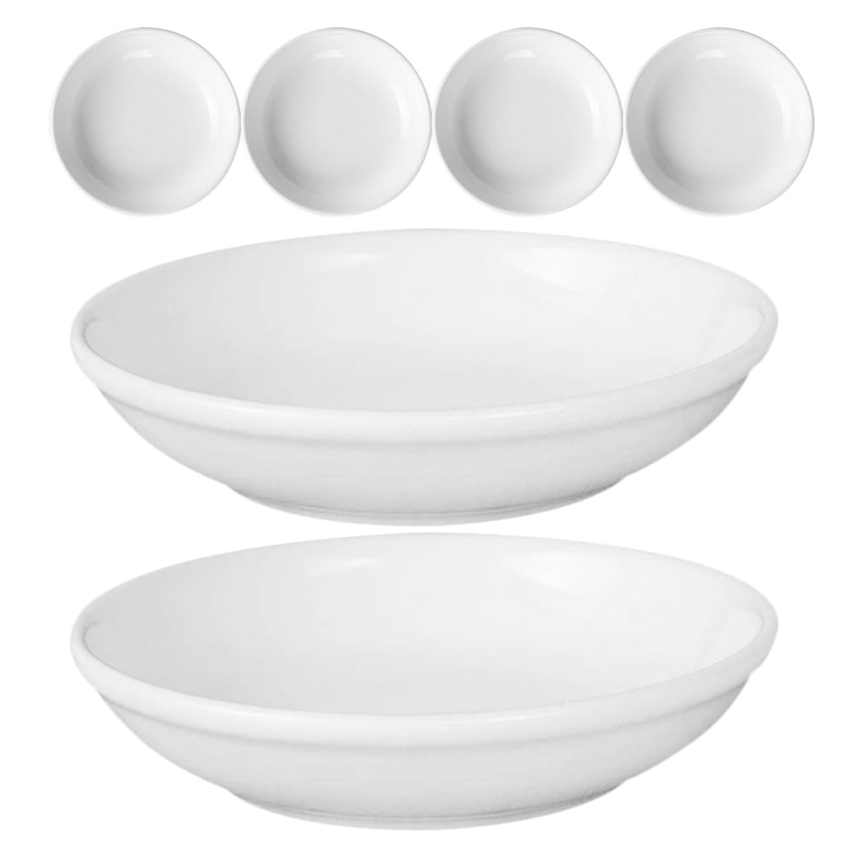 Quemadores de aceite esencial platos de cerámica de 10 cm para reemplazo de calentadores de cera