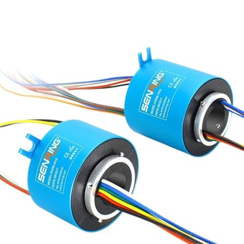 Bague collectrice 20mm 12 circuits 10A à friction métallique stable