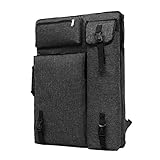 AfinderDE Zeichenbrett Rucksack 66cm *48cm (DIN A2) 5K Künstler Tragetaschen Multifunktionale ZeichenplattenTasche Anfänger Art Bag aus Wasserdichter Strapazierfähiges Nylon
