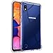 Produktbild iMoshion kompatibel mit Samsung Galaxy A10 Hülle  Shockproof Case Handyhülle  Silikon Schutzhülle in Durchsichtig/Transparent [Verstärkte Ecken, Stoßfest, Dünn]