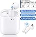 Produktbild Bluetooth-Kopfhörer Drahtlose im Ohr Kopfhörer [24 Stunden Ladezeit] 3D-Stereo Pop-ups Auto Pairing Schnellladung, für Apple Airpods Android iPhone AirPods Pro
