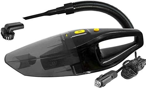 NOOX 12v Handheld High Power Car Vacuum Cleaner, Carpet Cleaner for Car 120W 5000pa with Cigarette Plug Cleaning Pet Hair,Tiny Sands, Bread Crumbs and etc