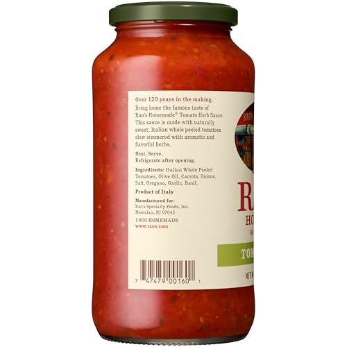 Image of Rao's Homemade Tomato Herb Sauce Made with Italian Tomatoes, 24 oz