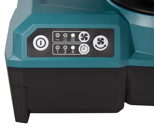 Ventilateur Portable Makita CF001GZ – 40V Max, Double Alimentation, 3 Vitesses - vue 10