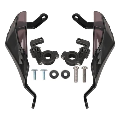 Protection poignée Yamaha Tracer 900 déviation vent et pare-pierres avec support