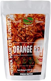 Red/Orange Henna Hair Dye/Color - 1 Pack - The Henna Guys