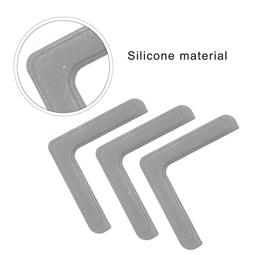 Image of 8 Pcs Corner Silicon Edge Guards Soft Protectors Baby Protection Edges for Furniture Against Sharp Corners