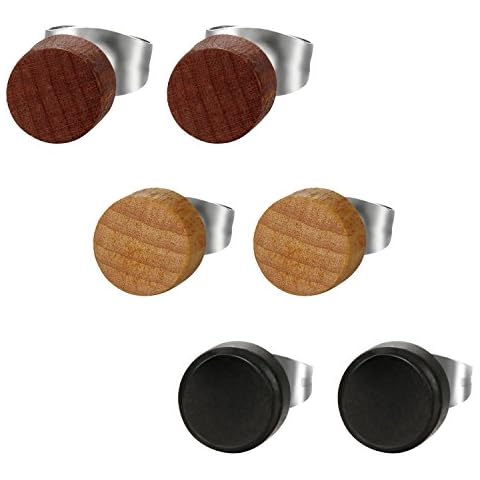 Flongo Clous d’Oreilles Acier et Bois Cover