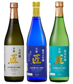 京都 京姫酒造/京姫 匠 純米大吟醸/京姫 匠 大吟醸/京姫 匠 純米吟醸/ 720m-3本セットのサムネイル