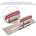 11.8x3.8 Inch Concrete Finishing Trowel - Premium Stainless Steel Masonry Tool for All Construction Finishing Needs, Drywall Tools