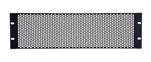 ProSpeakerparts PROCRAFT VRP-3 3U Vented/Perforated Steel Rack Panel w/Flanges (3 space)