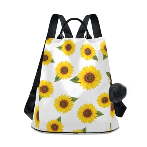 Sac à dos femme tournesols : protégez vos objets précieux avec élégance