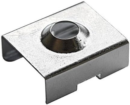 Chrome Mounting Bracket - Designed for PDS4-ALU PDS4-K MICRO-ALU and PDS-O Channels - Klus 1345