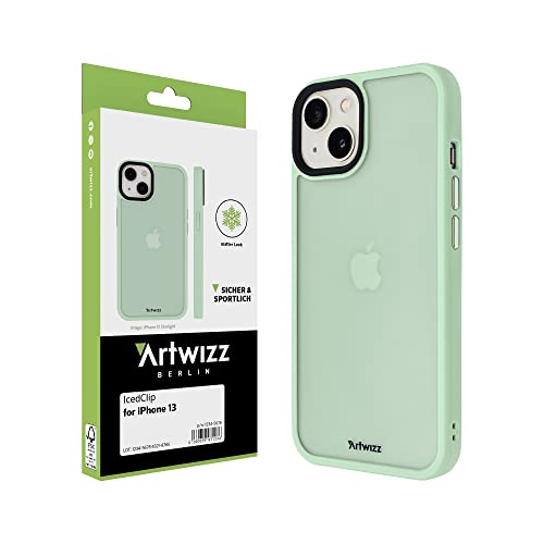 Artwizz IcedClip für iPhone 13 - mint-green
