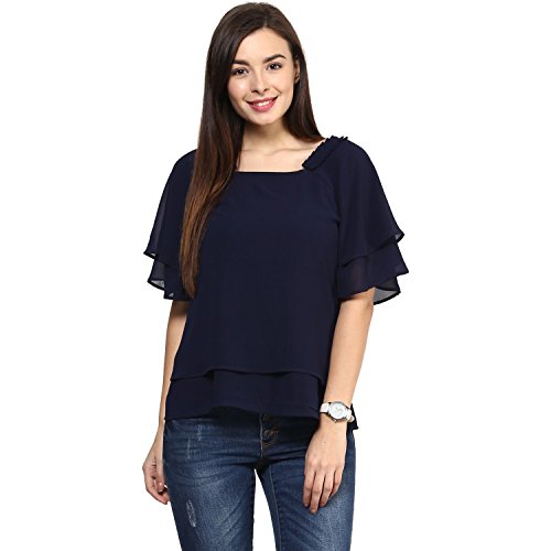Image of Rare Women's Solid Regular Fit Blouse