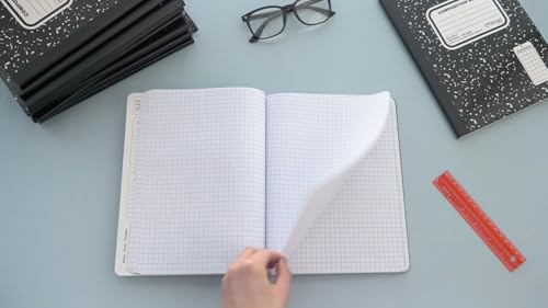 Cahier de composition marbré pour éviter les pages perdues grâce à la reliure cousue solide - 6