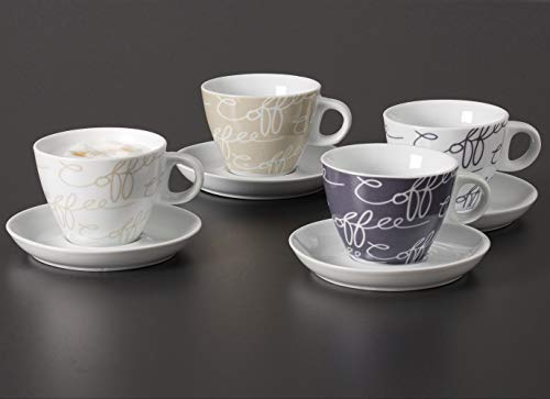 Ritzenhoff & Breker Espresso-Set Cornello, 4-teilig, Grau, 80ml – Ansicht 3
