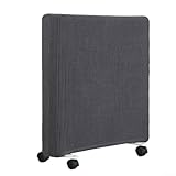 Cubierta de radiador para calentador, cubierta antipolvo de poliéster elástica para calentadores de aceite y eléctricos, se adapta a tamaños S/M/L (gris oscuro, S)