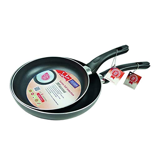 SET 2 SARTENES ALUMINIO PRENSADO MAUNA 20/24 - JATA HOGAR SET S1 2024