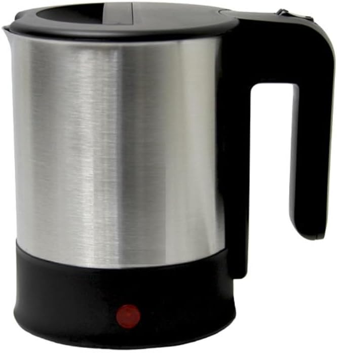 Gran Oriente Medio Persa Árabe Turco Hervir Agua Té Viajando Acero Inoxidable Hervidor Eléctrico .8 Litro 1000W