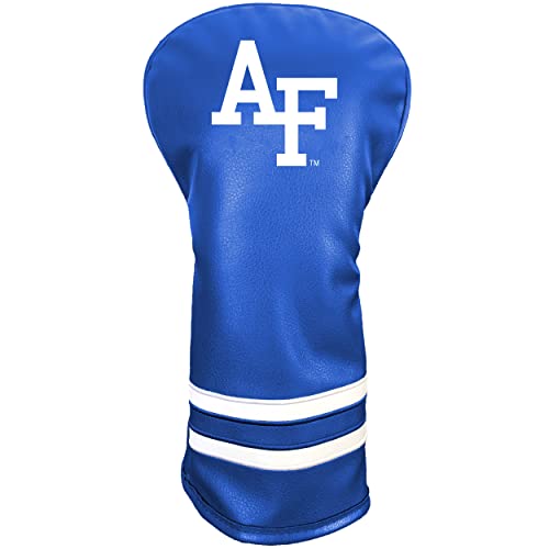 Team Golf NCAA AIR Force ACADEMY Vintage Driver Headcover - Printed Team Golf NCAA Vintage Driver Golf Club Headcover, Form Fitting Design, Retro Design with Fleece Lining for Extra Club Protection