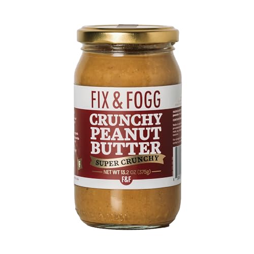 Fix & Fogg Super Crunchy Peanut Butter – Natural Peanut