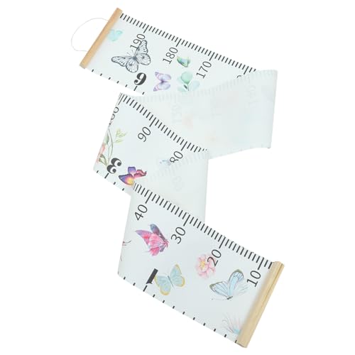 Tabla de crecimiento infantil en tela para registrar recuerdos en pared