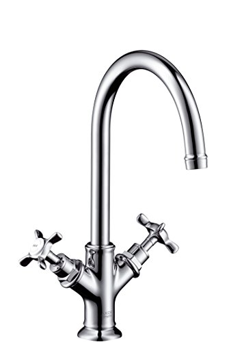 Hansgrohe 16502000 Rubinetto Tradizionale Monoforo Lavabo Axor Montreux16502, Argento