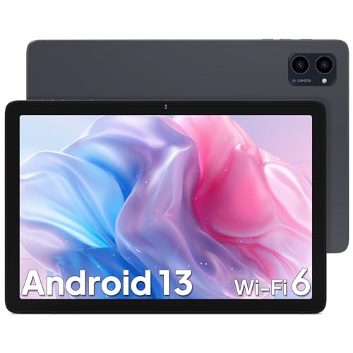 Image of Maxsignage Android 13 10 inch Tablet, Octa-core Processor Large Storage 64GB Tablets Dual Stereo, Black, EM101A