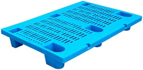 Lightweight Plastic Storage Pallet with Breathable Polyethylene Grate - Ideal for Garage, Warehouse, Supermarket & Basement – (40x50cm/16x20in) Efficient Storage Solution