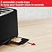 Tefal Loft TT760840 4-Slot Toaster/Black Slice, Plastic, 1700 W