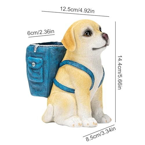 Sculpture de chien originale pour décoration de bureau et cadeau idéal