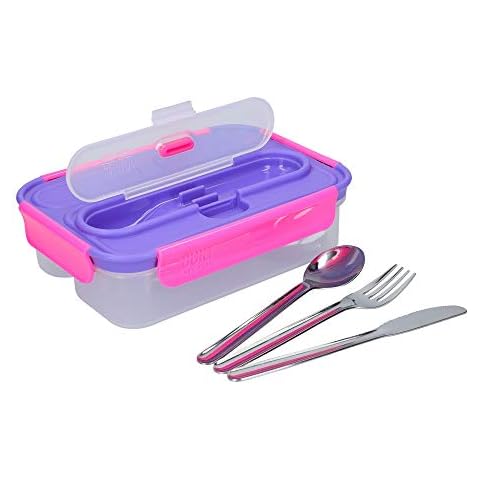 Built Bento Leakproof Lunch Box with Cutlery Cover