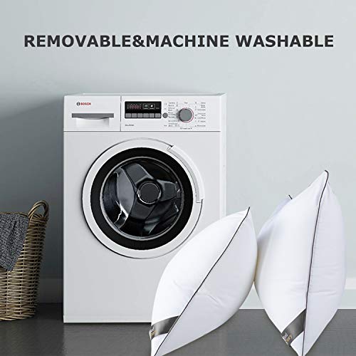 BedStory 2 Pack Sleeping Pillows, Down Alternative Dust Mite Resistant & Hypoallergenic, Bed Pillows for Shoulder/Neck… - Image 7