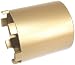 Produktbild Eibenstock 35476000 Dosensenker-Trocken-Staubabsaugung H 82 mm - M 16 für Kalaksandstein, gold