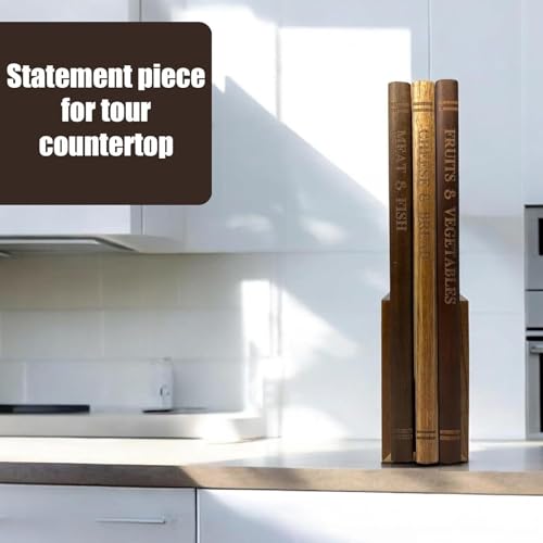 Planches à découper en bois épais de qualité supérieure avec socle de rangement