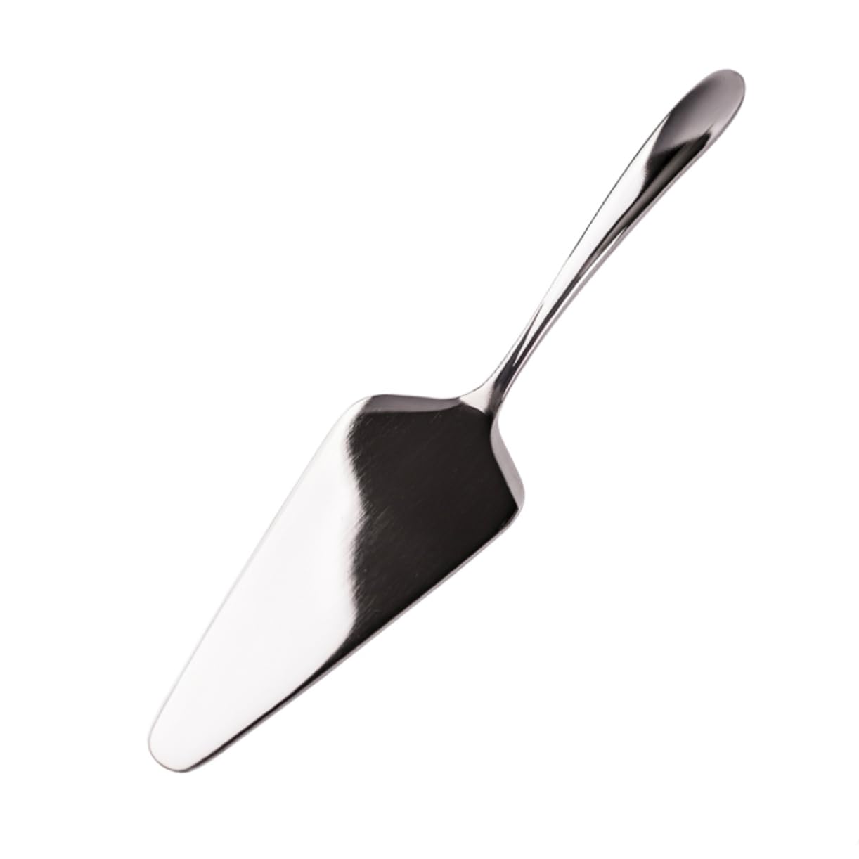 2Pcs Stainless Steel Cake Spatula High Polish Pizza Shovel Resistant Server for Cake and Quiche Dishwasher Safe Baking Gadget for Left Right Handed Use