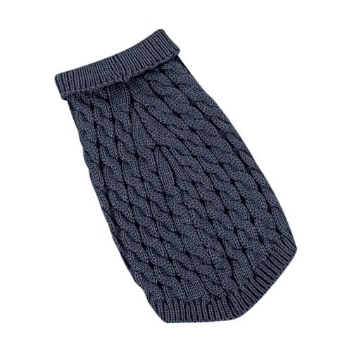 小型犬用セーター | ペット用スウェットシャツ 冬服 | 軽量ソフト 防寒ウェア アウトドア用保温コスチューム