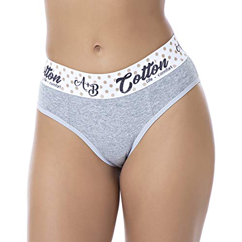 Kit com 10 Tangas Cotton A+B Algodão Penteado