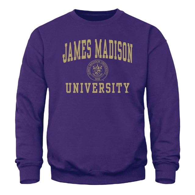 Barnesmith Crewneck Sweatshirt for College, Heritage Logo, Adult Unisex