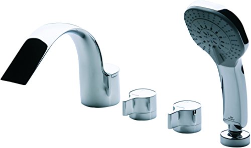 Ideal Standard, Rubinetteria bordo vasca cromata a...