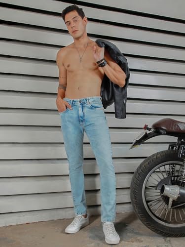 Image of HIGH STAR Men's Mid Rise Regular Jeans